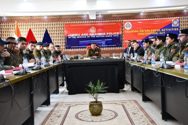 IGP Kashmir inaugurates 03 day training programme on “Investigation of UAPA cases” in collaboration with NIA at PCR Kashmir